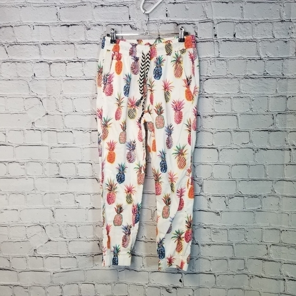 J Crew Ratti Seaside Pineapple Joggers - Picture 5 of 9